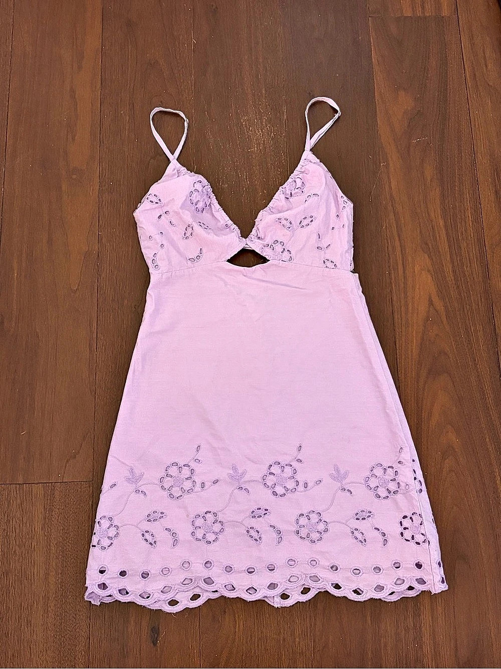 Zara summer purple-pink dress